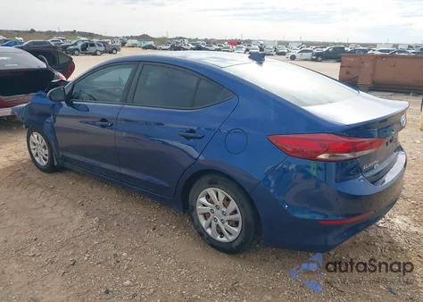 2017 Hyundai Elantra Se from USA, damaged, VIN 5NPD74LF5HH172558